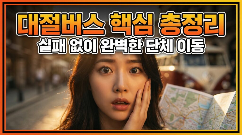 관광버스대절 단체 이동 전 꼭 알아야 할 체크포인트｜결혼식대절·산악회대절·수학여행대절 활용 가이드